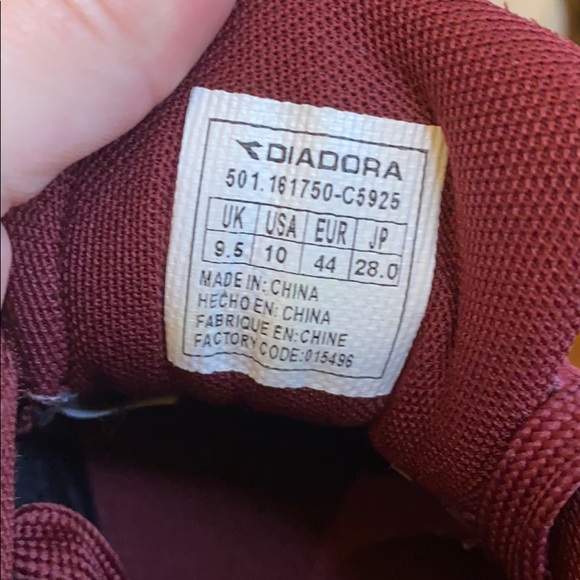 Diadora N. 9000 suede Tennis Shoes - Picture 6 of 6